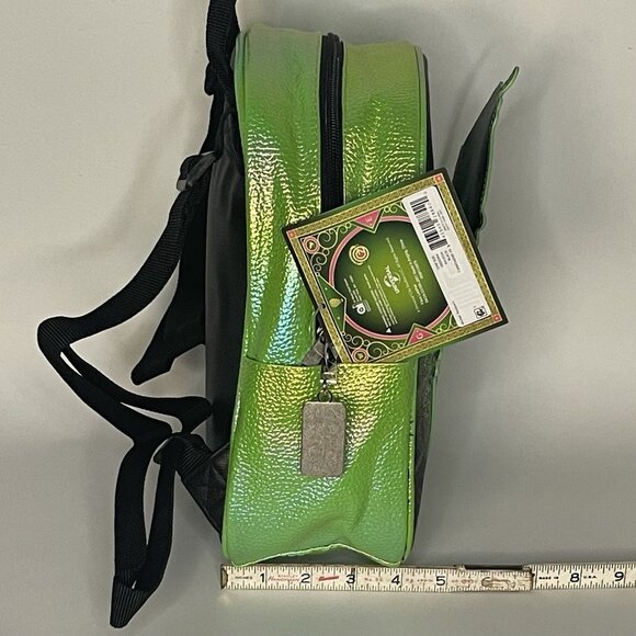 WICKED Movie No One Mourns 2024 Mini Backpack Elphaba NWT Black Green Witch main image 5